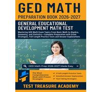 GED Math Study Guide 2026-2027
