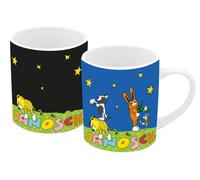 GEDA LABELS GmbH Taza con cambio de color Janosch Starry Sky 250 ml