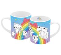 GEDA LABELS GmbH Taza para colorear Gabby's Dollhouse 250 ml