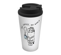 Geda Labels - Taza (polipropileno, 400 ml), diseño de Minions, color blanco