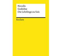 Gedichte. Die Lehrlinge zu Sais: 7991