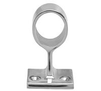 GEDMRT 316 Stainless Steel Boat Hand Rail Base | 60 Degree Rail Fitting for Solid Support | Oxidation - Protected Handrail Accessory for Ship/Cabin/Dashboard (Φ25mm（1"）)