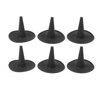 GEDMRT Hollow Cake Pan 6pcs Set | High Temp Tolerant Silicone Chimney Chiffon Form | Even Baking for Cakes/Doughnuts/Desserts | Easy Demold & Wash