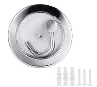 GEDMRT Rotating Wall Hook | 304 Stainless Steel Single Clothes Hanger | 90 Degree Swing for Space Saving in Closet/Bathroom/Entryway | 3 Mounting Screws for Secure Installation (Economical model