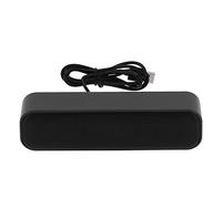 GEDMRT USB Computer Speaker | Mini Soundbar with Built - in Sound Card | Stereo Sound for Desktop/Laptop/PC | Plug & Play, Dual 3W Speakers, Compact Design