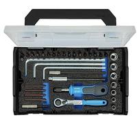GEDORE 1102-038 Flex - Juego de brocas (1/4", 38 piezas, en Mini L-Boxx, solucionador de problemas para varios casos de tornillos)