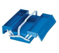 Gedore 1263 L - Caja de herramientas, vacío, 3 compartimentos, 160x420x225 mm