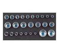 Kit Llaves de Tubo 1/2 , 6-kant, En Check-Tool-Modul GEDORE 1500 CT1-19