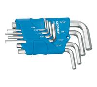 Gedore 1505424H 42-88A Hexágono Allen Llave Set En Soporte 8 Piezas 5 / 64-5/
