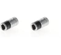 GEDORE 1649329 Adaptador para puntas 1/4"-1/4" (Paquete de 2)