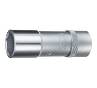 Gedore 19 L 18 - Llave de vaso 1/2", forma larga 18 mm