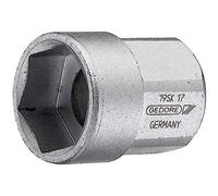 Gedore 19 SK 18 - Llave de vaso 1/2" corta 18 mm