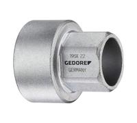 Gedore 19 SK 22 - Llave de vaso 1/2" corta 22 mm