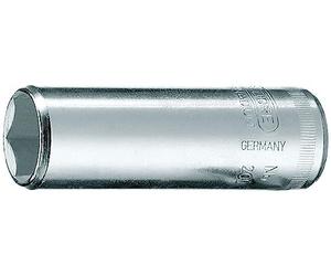 Gedore 20 L 7 - Llave de vaso 1/4", forma larga 7 mm