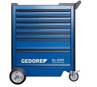 GEDORE Werkzeugwagen 2005-TS-308, Carro de Herramientas con 308 Piezas, Color Azul y Negro