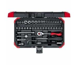 Gedore 3018792 juego de llaves de vaso 1/4", , 46 piezas