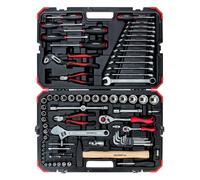 Carolus by Gedore Juego de llaves de vaso rojas 1/4" y 1/2" 100 piezas