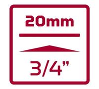 Gedore 3300617 Anillo Y Pasador De Seguridad 3/4"