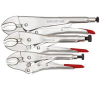 Gedore Juego de mordazas Grip 3301180 7-12 pulgadas 35-60 mm 3 piezas