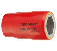GEDORE 6123320 Llave de vaso VDE 1/2" 19 mm