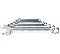 Gedore 7-08 A - Juego de llaves combinadas, 8 piezas (3/8-1AF)