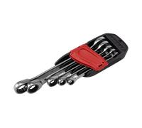 Gedore 7 UR-012 - Juego de llaves combinadas de carraca reversible 12 pzas 8-19 mm
