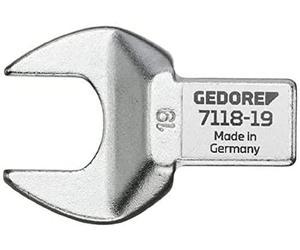 Gedore 7118-22 - Cabeza de llave de boca abierta SE 14x18, 22 mm