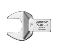 Gedore 7118-24 - Cabeza de llave de boca abierta SE 14x18, 24 mm
