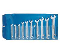 Gedore 8-0100 - Juego de llaves fijas de doble boca 10 pzas 5-13 mm