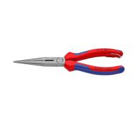 GEDORE Alicates de múltiple acción para cortar/pelar cables/crimpar, Dentado, Recto, Mango antideslizante, Longitud 180 mm, 8133-180 TL