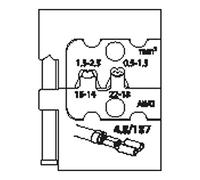 GEDORE Juego de piezas para pinza crimper compatible con 8140-10