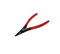 GEDORE Alicates para circlips para anillos de seguridad exteriores, Con resorte de apertura/seguro antipellizcos, Mordazas rectas, Ø puntas: 1,3 mm, 8000 A 1