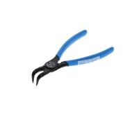 GEDORE Alicates para circlips para anillos de seguridad interiores, Acodados en 90°, Ø ejes: 12-25 mm, Ø puntas: 1,3 mm, Acero, 8000 J 11