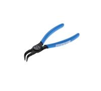 GEDORE Alicates para circlips para anillos de seguridad interiores, Acodados en 90°, Ø ejes: 8-13 mm, Ø puntas: 0,9 mm, Acero, 8000 J 01