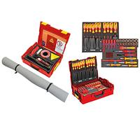 GEDORE Automotive Híbrido - Herramienta Universal para VDE (Incluye suplemento, 63 TLG, 3/8", Herramienta Especial, KL-4600-10 Z)