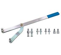 GEDORE Automotive KL-0282-35 C - Llave de contacto (ajustable, universal, para orificio de diámetro de 14-130 mm, 470 mm, herramienta especial)