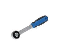 GEDORE Carraca de cuadradillo, Para 3/8 pulgada, Accionamiento 10 mm, Ángulo de retorno de 10°, Con cuadradillo pasante, Mango de dos componentes, 2093 Z-94