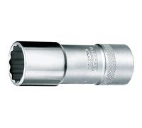 Gedore D 19 L 15 - Llave de vaso 1/2", forma larga 15 mm