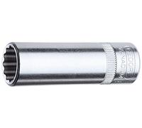 Gedore D 20 L 1/2AF - Llave de vaso 1/4", forma larga 1/2"