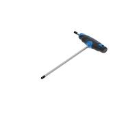 GEDORE Destornillador con mango en T para tornillos con hexágono interior, Mango de dos componentes y cabeza esférica, Ancho de llave 5 mm, Longitud 177 mm, DT 2142 5