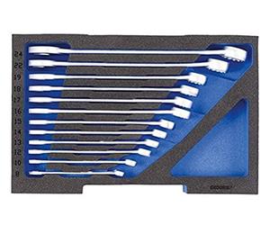 Gedore EI-1100 CT1-7 - Inserto de goma-espuma 1/2 L-BOXX 136, vacío