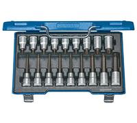 Gedore ITX 19 LKP - Juego de vasos destornilladores 1/2" 18 pzas TX T20-60