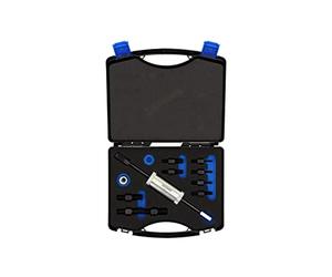 GEDORE Juego de adaptadores de rosca con martillo deslizante, Set para aplicaciones de 1 agujero, 9 adaptadores M10-M4 hasta M14x1,5-M18, 1.81/K-12