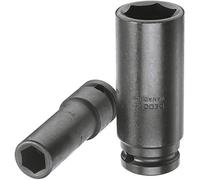 Gedore K 19 L 16 - Vaso de impacto 1/2", forma larga 16 mm