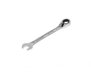 GEDORE Llave combinada con anillo de carraca, Reversible, Ancho de llave 14 mm, Acodada, De doce cantos, Perfil UD, Llave, 7 UR 14