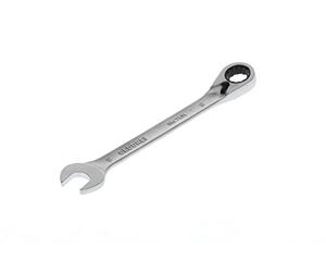 GEDORE Llave combinada con anillo de carraca, Reversible, Ancho de llave 18 mm, Acodada, De doce cantos, Perfil UD, Llave, 7 UR 18