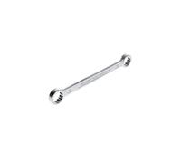 GEDORE Llave de doble anillo, Ancho de llave 13+15 mm, Recta, Plana, Fina, De doce cantos, Perfil UD, Llave, 4 13X15