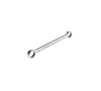 GEDORE Llave de doble anillo, Ancho de llave 17+19 mm, Recta, Plana, Fina, De doce cantos, Perfil UD, Llave, 4 17X19