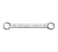 Gedore Llave de doble anillo Perfil UD 6+7 mm – recta, plana, fina, de 12 cantos (6x7)