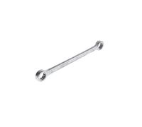 GEDORE Llave de doble anillo, Ancho de llave 8+9 mm, Recta, Plana, Fina, De doce cantos, Perfil UD, Llave, 4 8x9